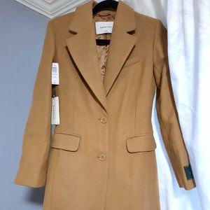 Aritzia Davenport Coat Camel XXS